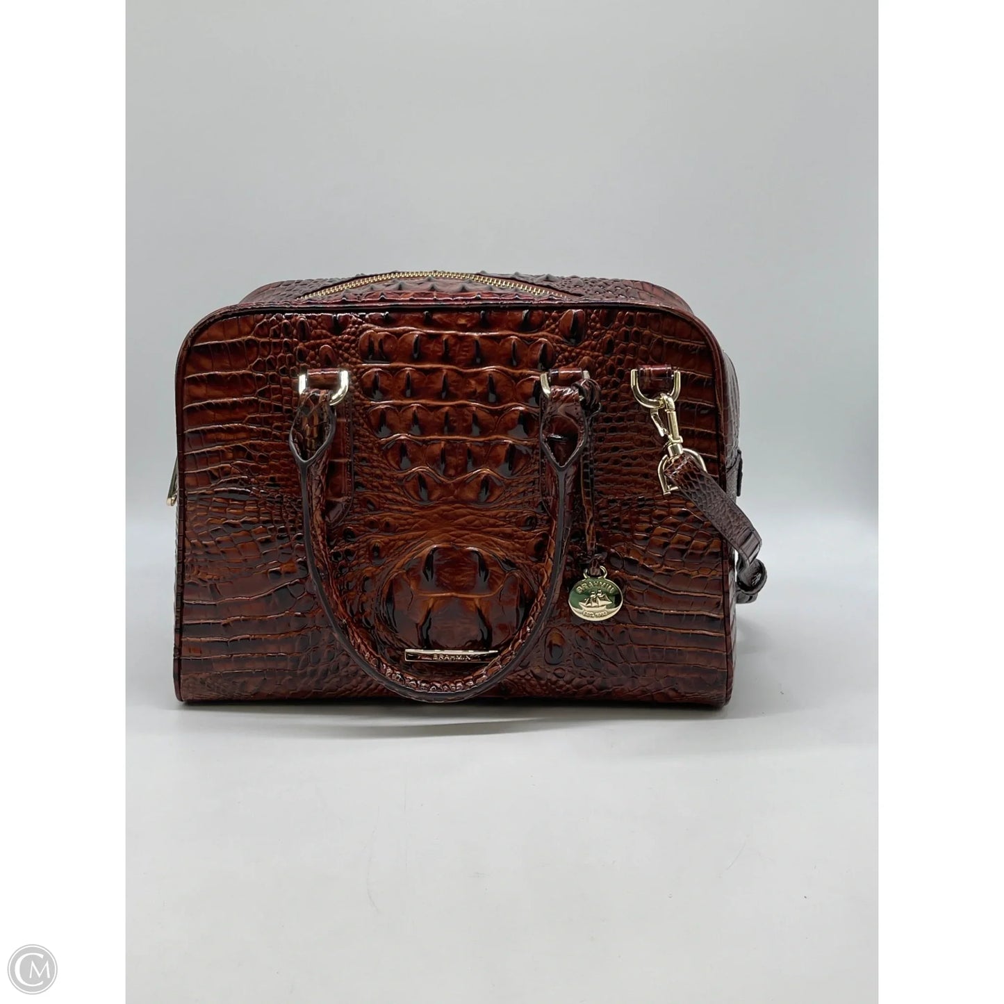 Handbag Designer By Brahmin, Size: Medium