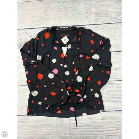 Top Long Sleeve By Ted Baker In Black, Size: 0