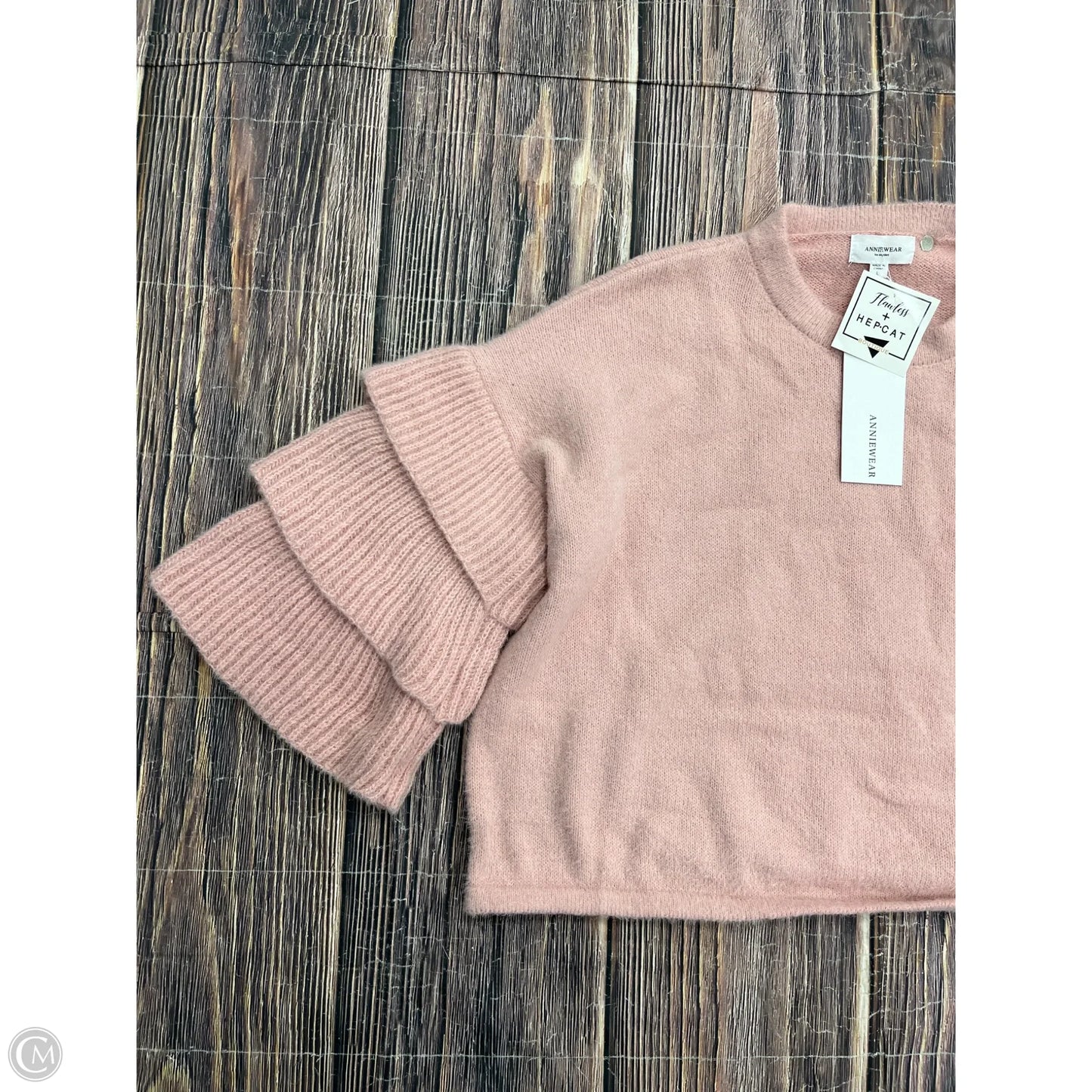 Sweater By Clothes Mentor In Pink, Size: L