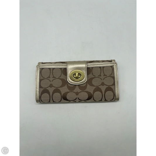Wallet Designer By Coach, Size: Medium