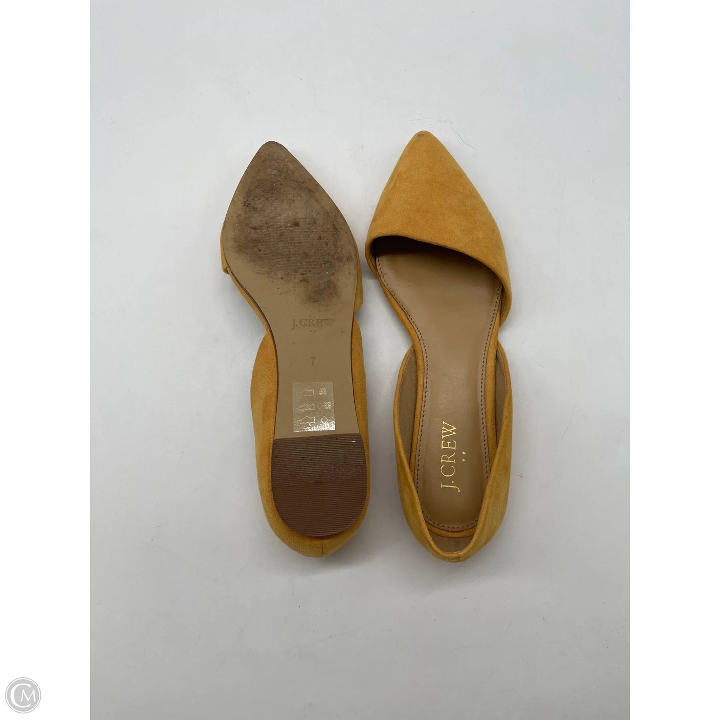 Shoes Flats By J. Crew In Yellow, Size: 7