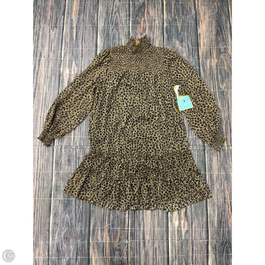 Dress Casual Midi By Cece In Animal Print, Size: M