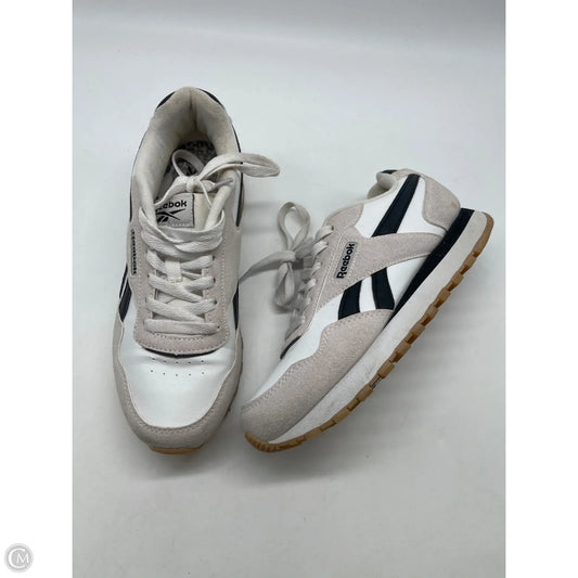 Shoes Athletic By Reebok In Black & White, Size: 8