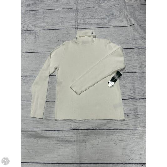 Sweater By Ralph Lauren In White, Size: Xl