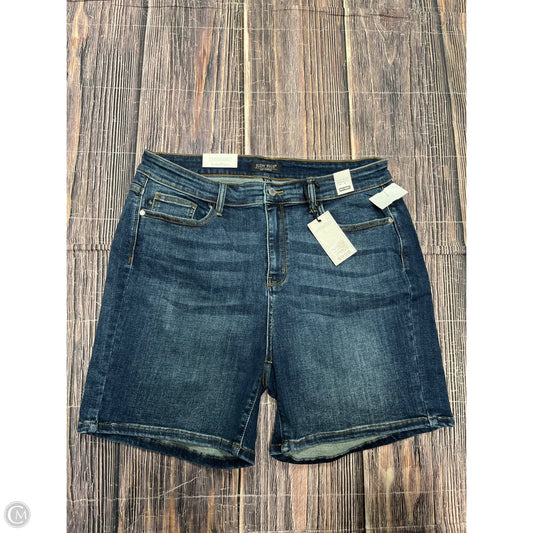 Shorts By Judy Blue In Blue Denim, Size: 2x