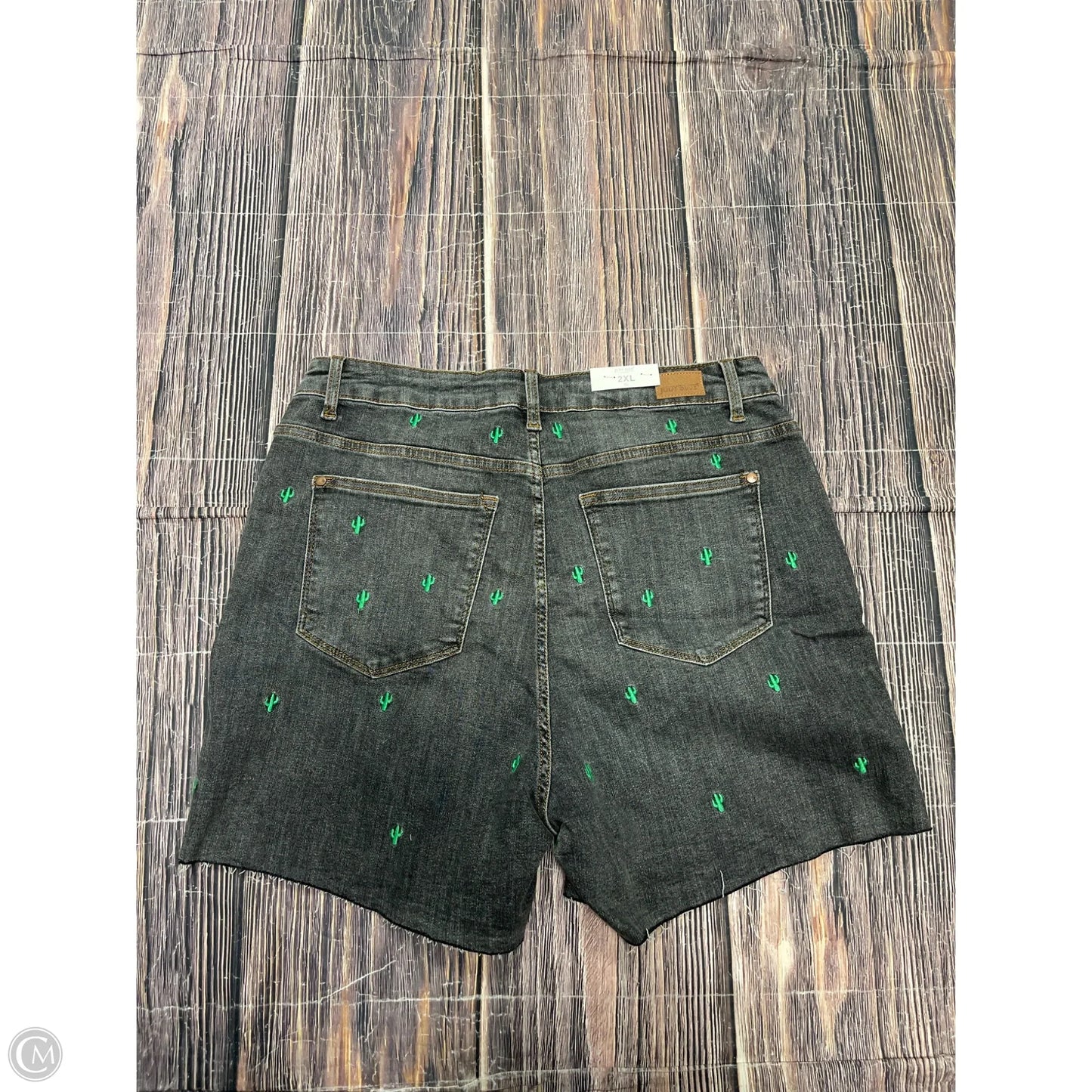 Shorts By Judy Blue In Black, Size: 2x