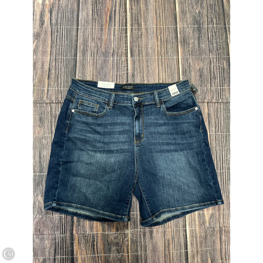Shorts By Judy Blue In Blue Denim, Size: 2x
