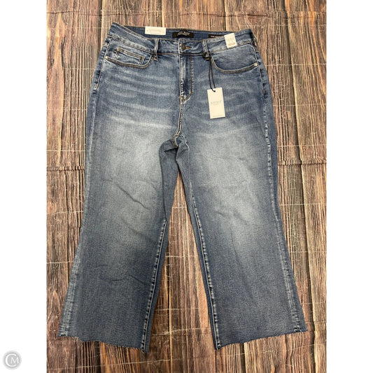 Jeans Wide Leg By Judy Blue In Blue Denim, Size: 16