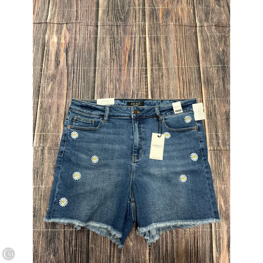 Shorts By Judy Blue In Blue Denim, Size: 1x