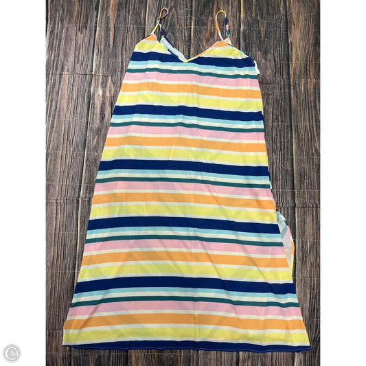 Dress Casual Midi By Clothes Mentor In Multi-colored, Size: 2x