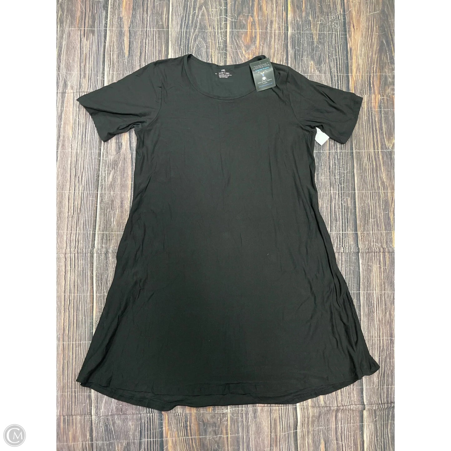 Dress Casual Maxi By Clothes Mentor In Black, Size: 2x