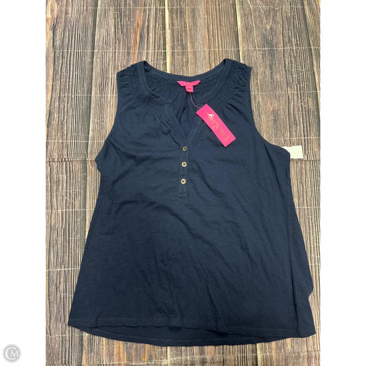 Tank Top Designer By Lilly Pulitzer In Blue, Size: Xl