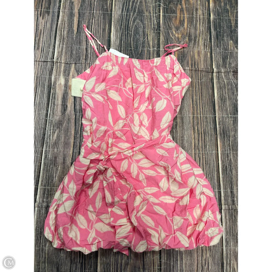 Dress Casual Short By Loft In Pink, Size: 10