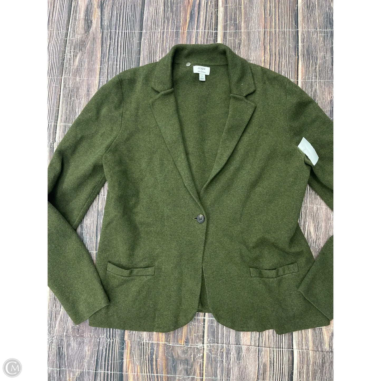 Blazer By J. Crew In Green, Size: L