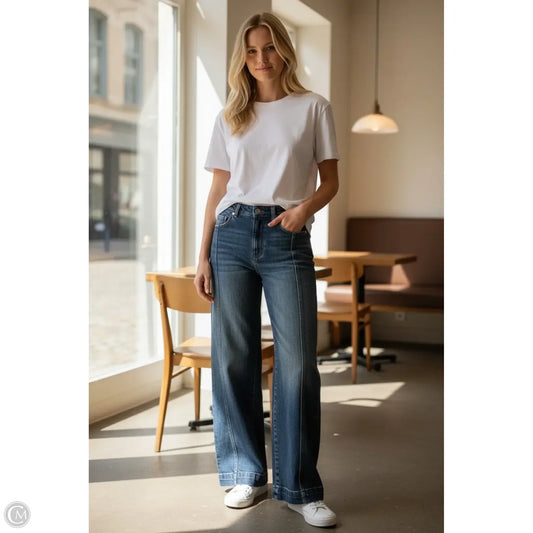 Jeans Boot Cut By Madewell In Blue, Size: 4