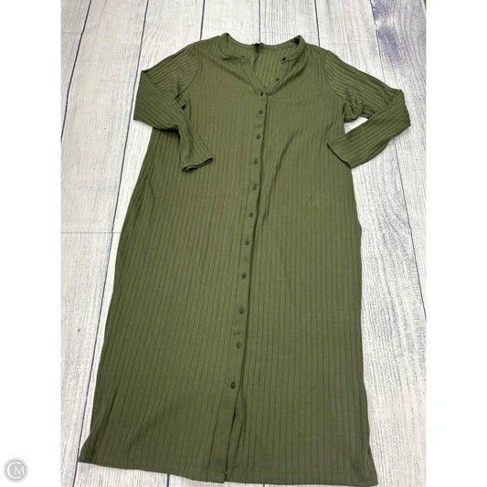 Dress Casual Maxi By Old Navy In Green, Size: 3x