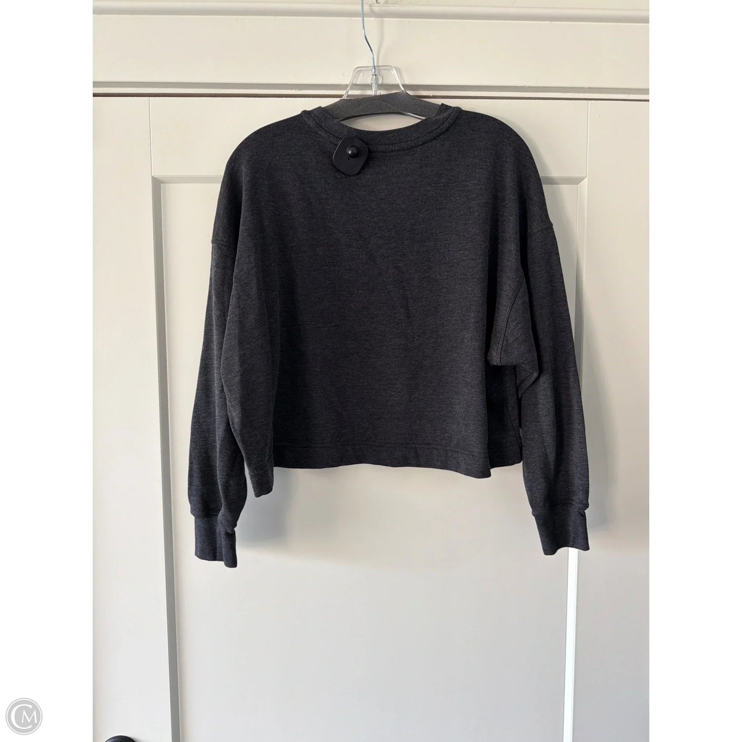 Top Long Sleeve By Clothes Mentor In Grey, Size: L