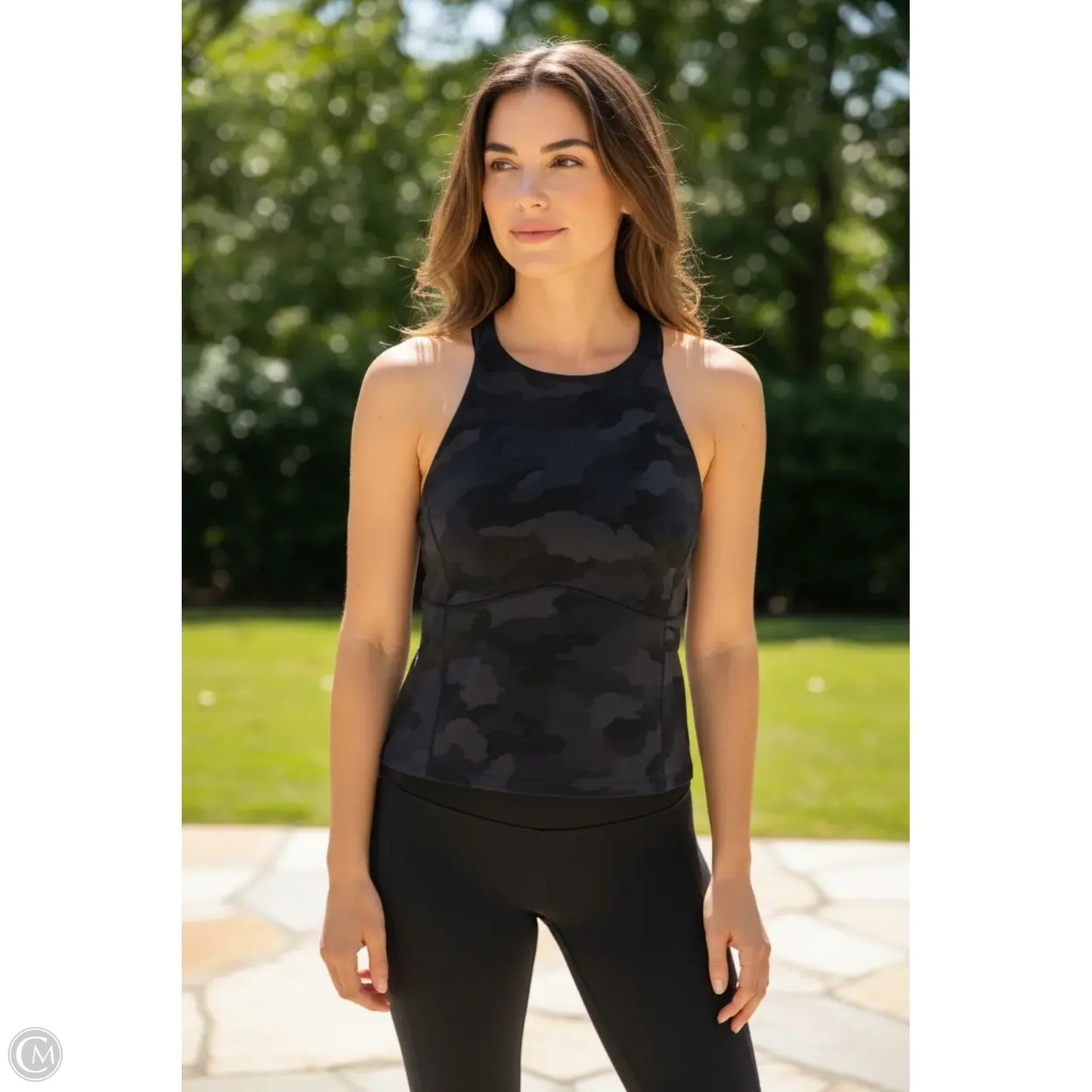 Athletic Tank Top By Lululemon In Black, Size: S
