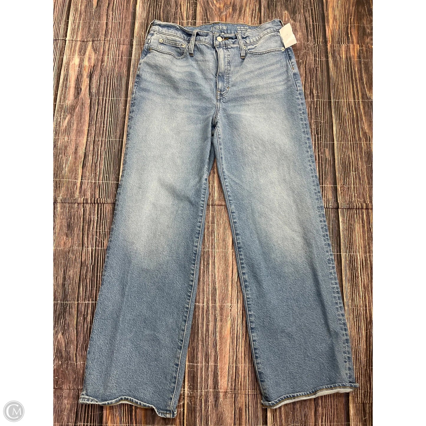 Jeans Boot Cut By J. Crew In Blue Denim, Size: 10
