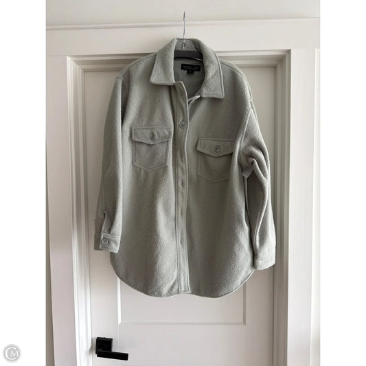 Jacket Shirt By Rachel Zoe In Green, Size: 2x