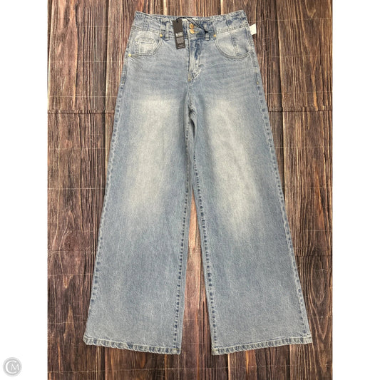Jeans Wide Leg By Habitual In Blue Denim, Size: 6
