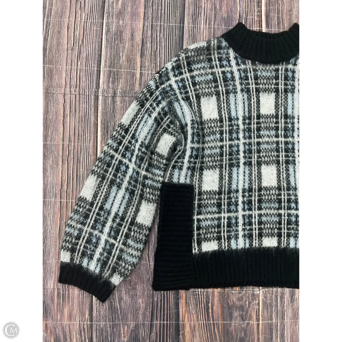 Sweater By Nine West In Grey, Size: L