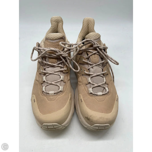 Shoes Athletic By Hoka In Tan, Size: 10
