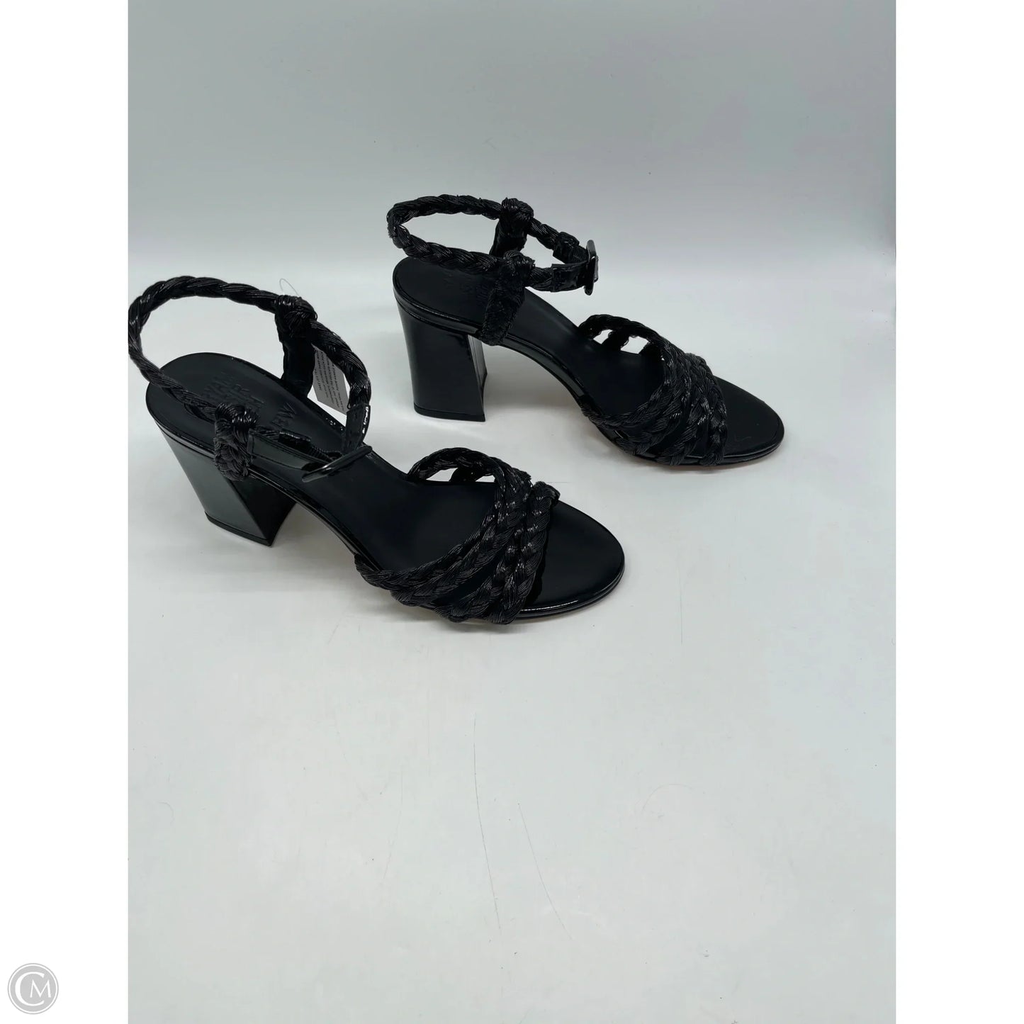Sandals Heels Block By J. Crew In Black, Size: 9