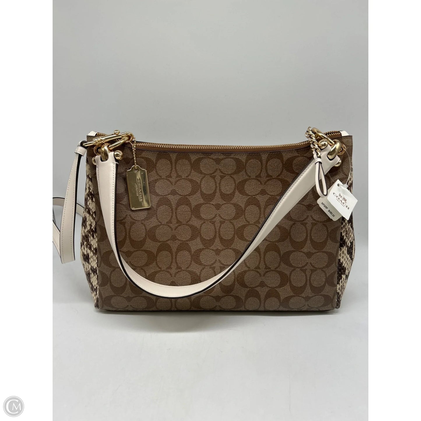 Handbag Designer By Coach, Size: Large