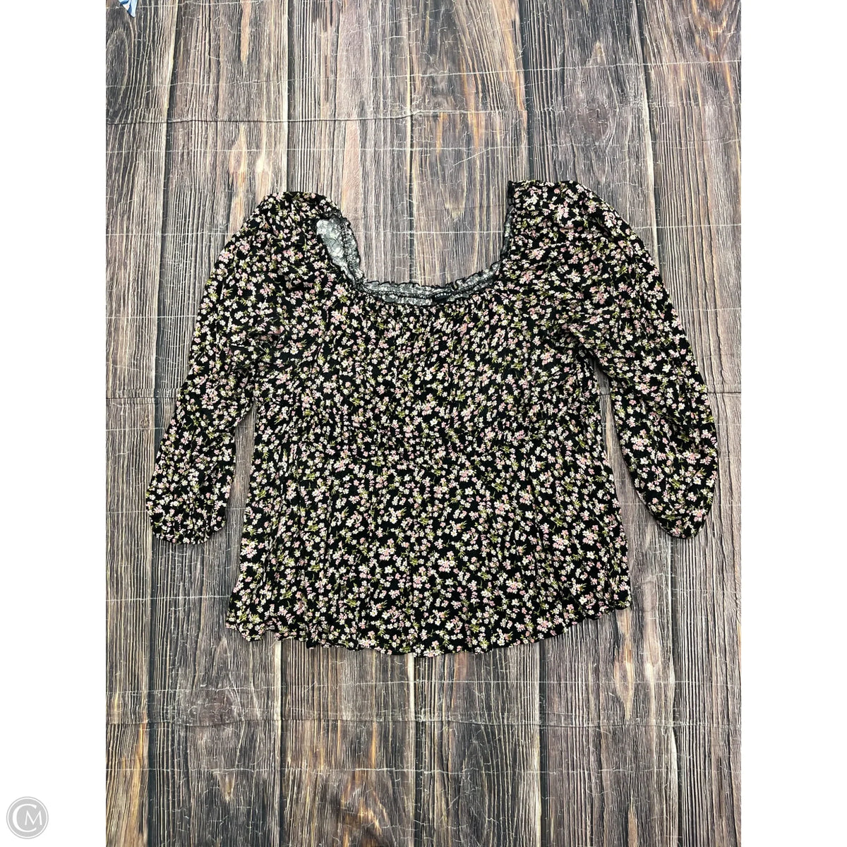 Top Long Sleeve By Torrid In Black, Size: 4x