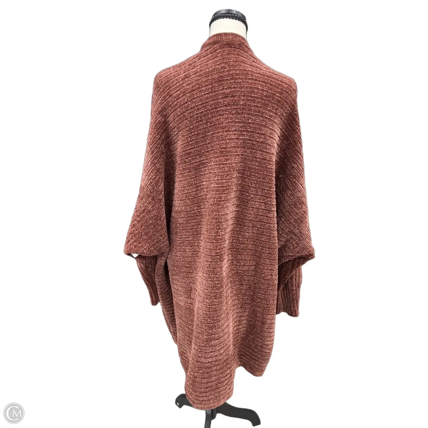 Sweater Cardigan By Torrid In Brown, Size: 5