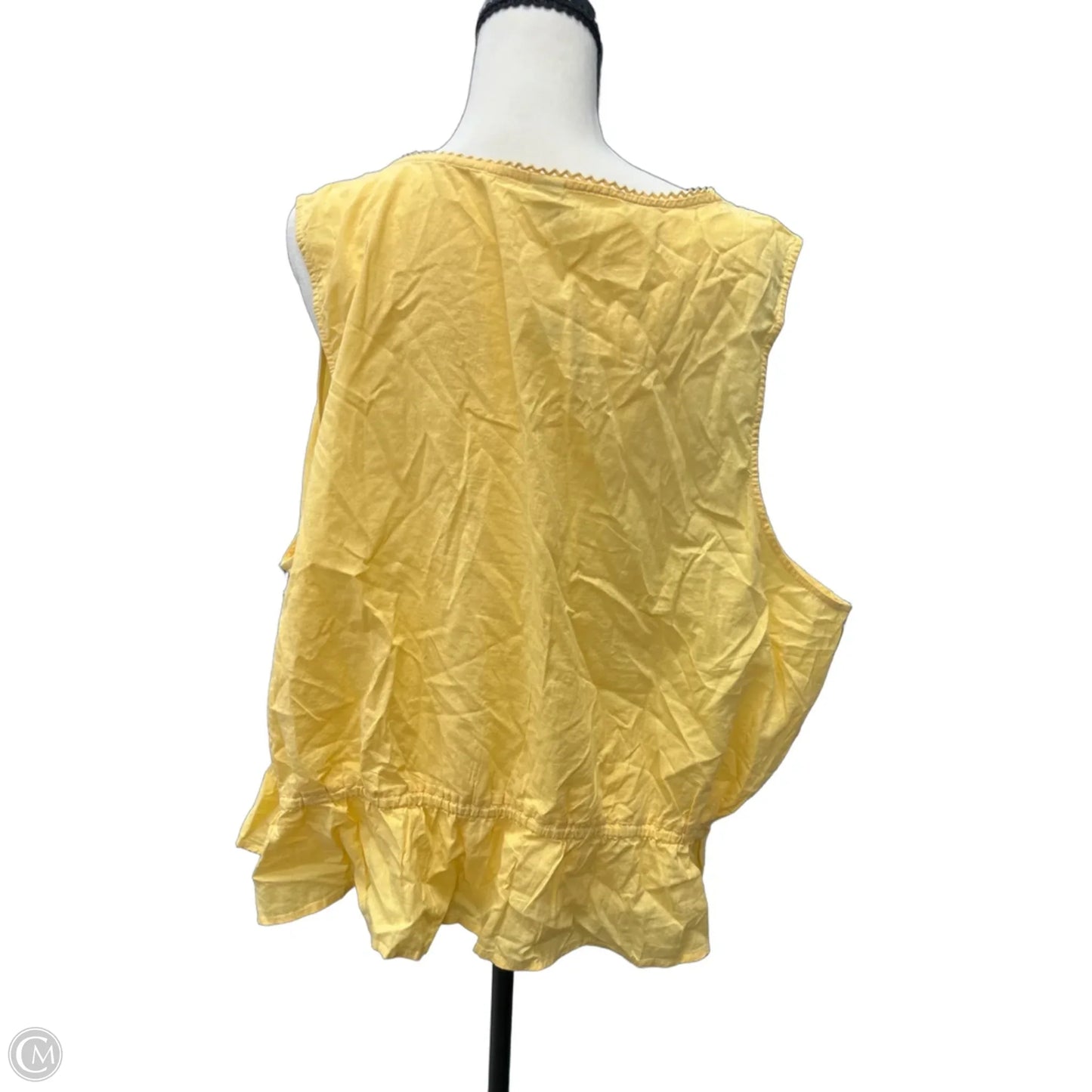 Tank Top By Old Navy In Yellow, Size: 3x