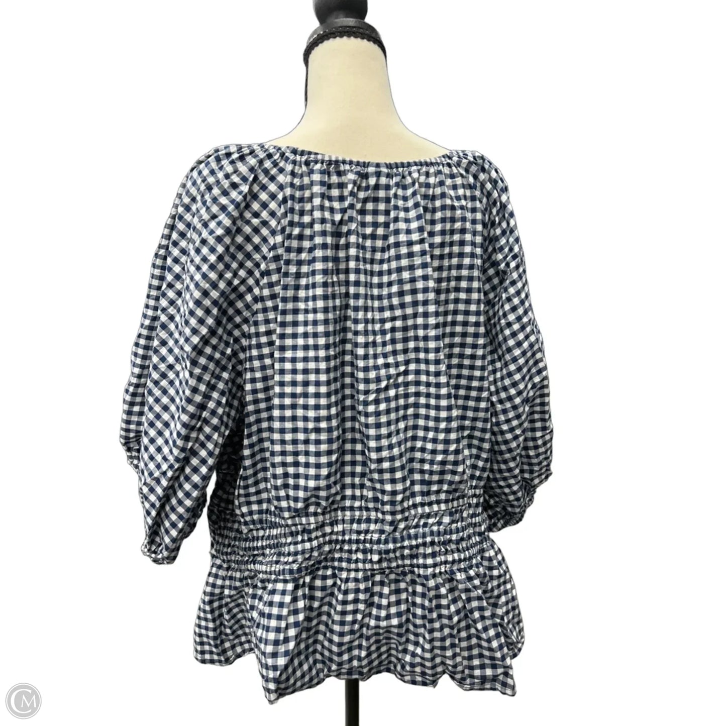 Top Short Sleeve By Old Navy In Navy, Size: 4x