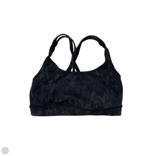 Athletic Bra By Lululemon In Black, Size: 6