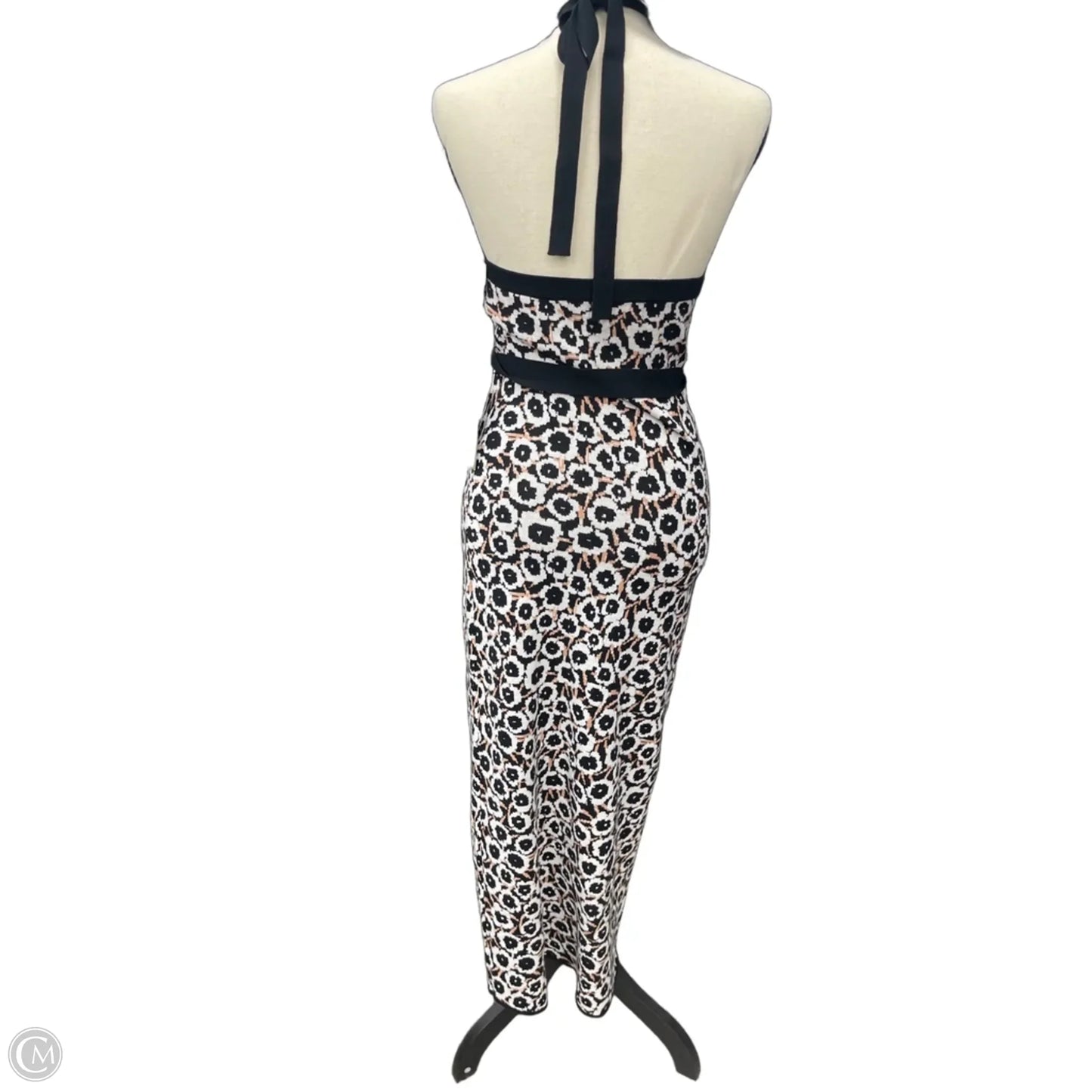 Dress Designer By Diane Von Furstenberg Target In Black & Brown, Size: S