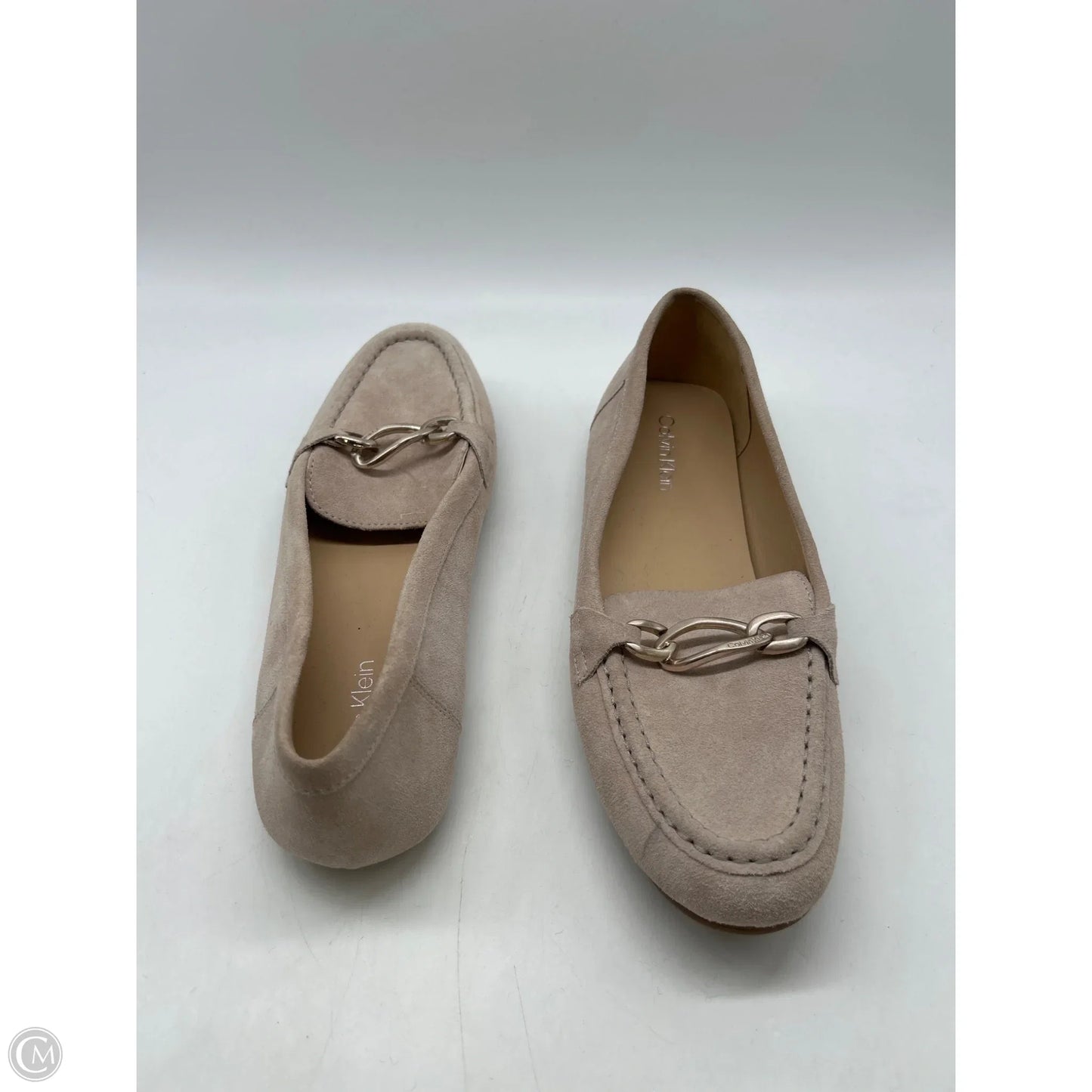 Shoes Flats By Calvin Klein In Tan, Size: 9.5