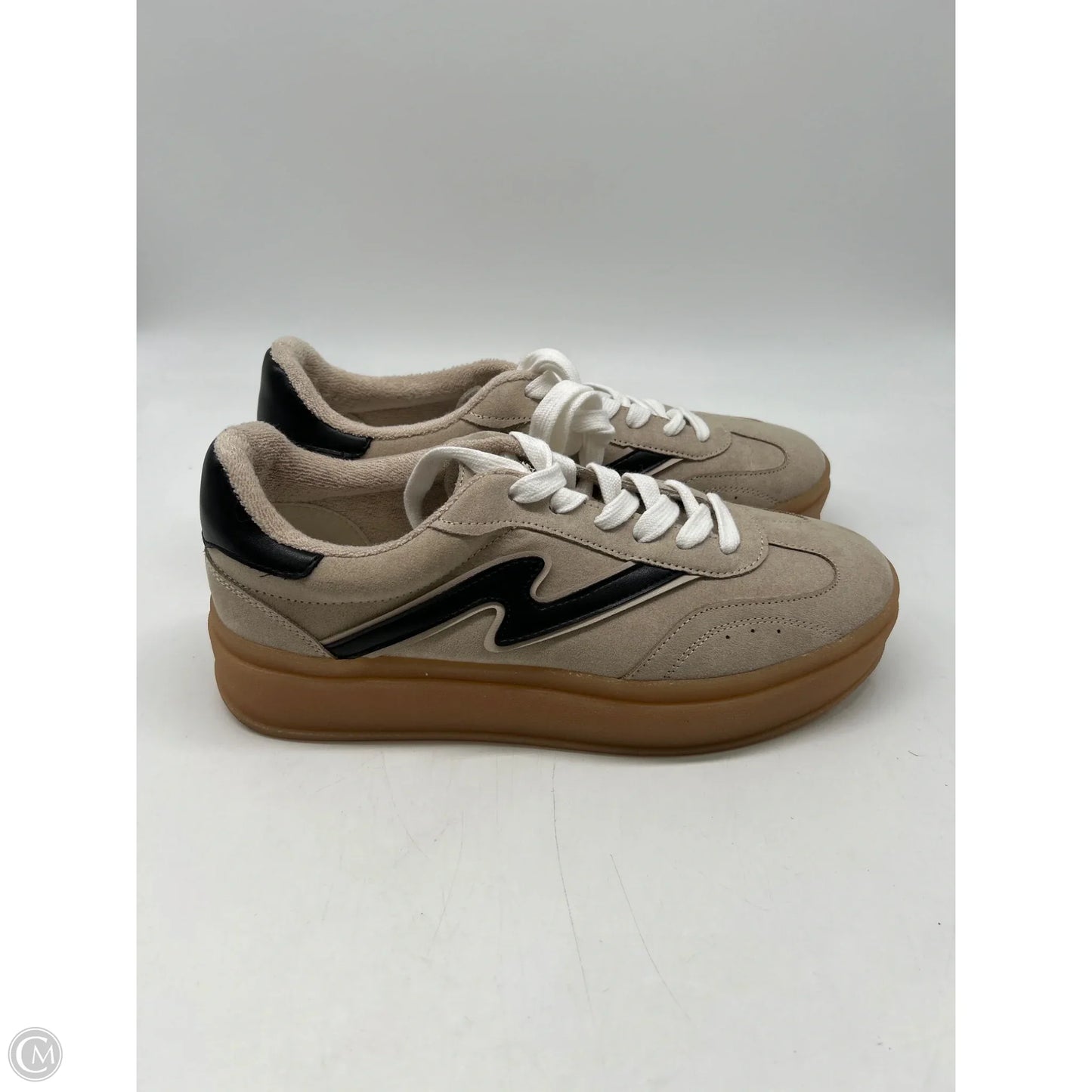 Shoes Sneakers By Madden Girl In Black & Brown, Size: 8.5