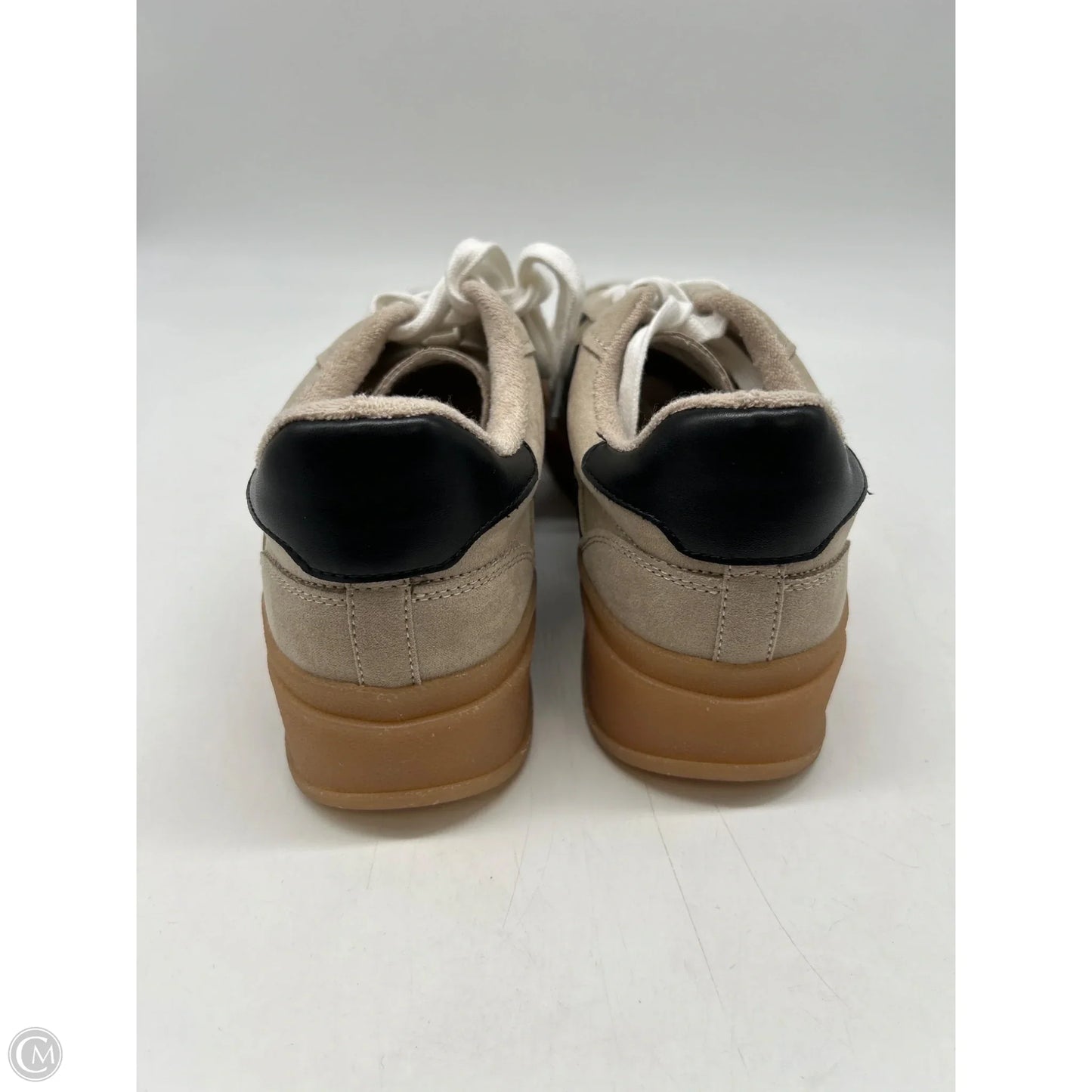 Shoes Sneakers By Madden Girl In Black & Brown, Size: 8.5