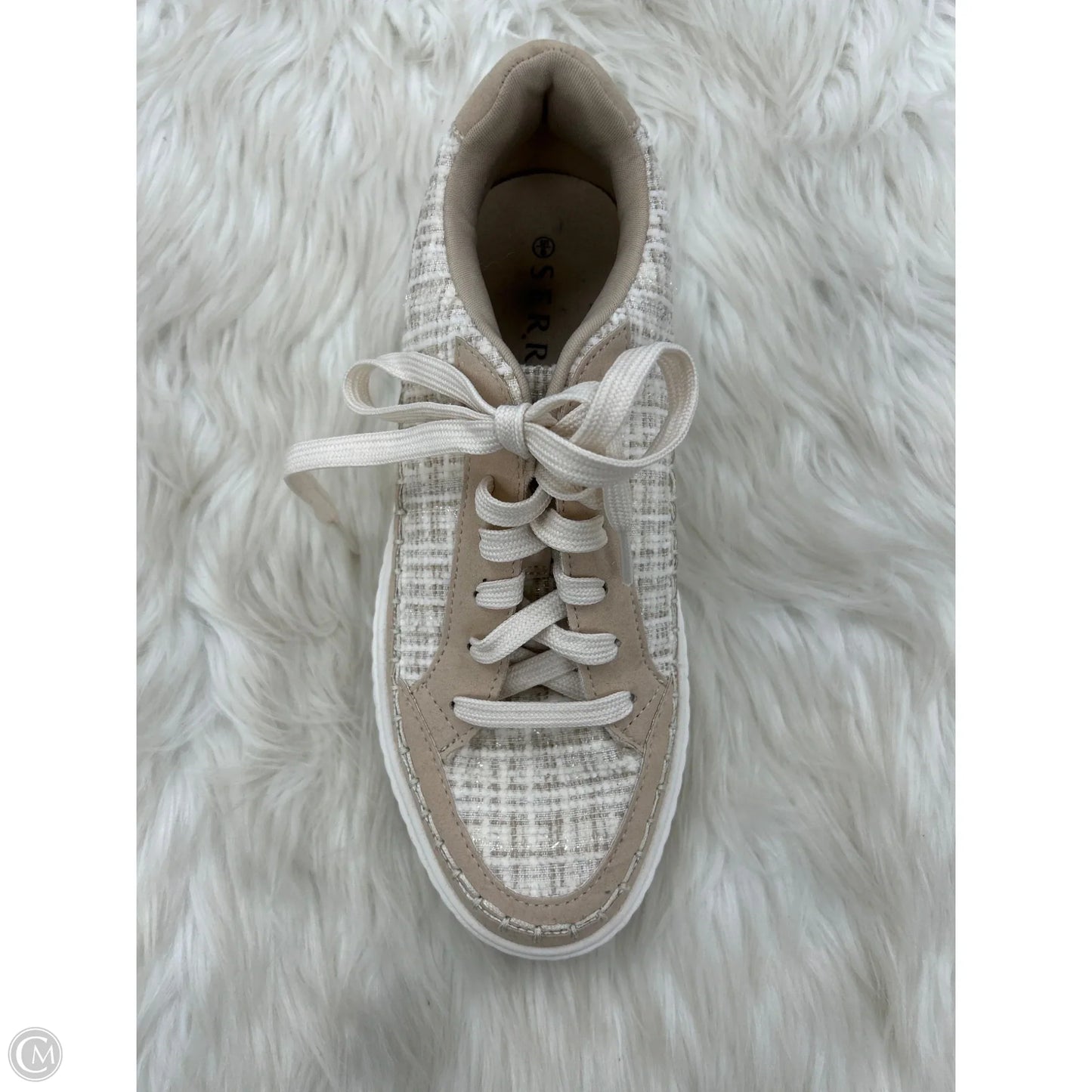 Shoes Sneakers By Serra In Tan, Size: 9
