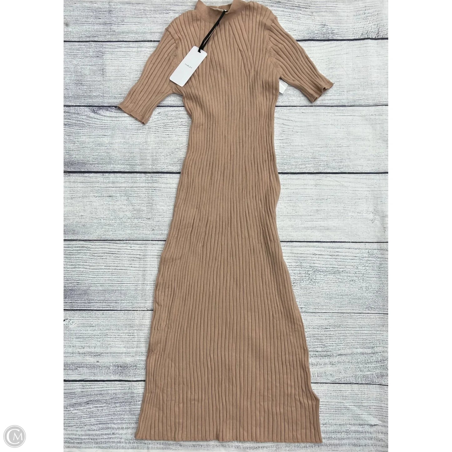 Dress Casual Maxi By Varley In Brown, Size: Xs