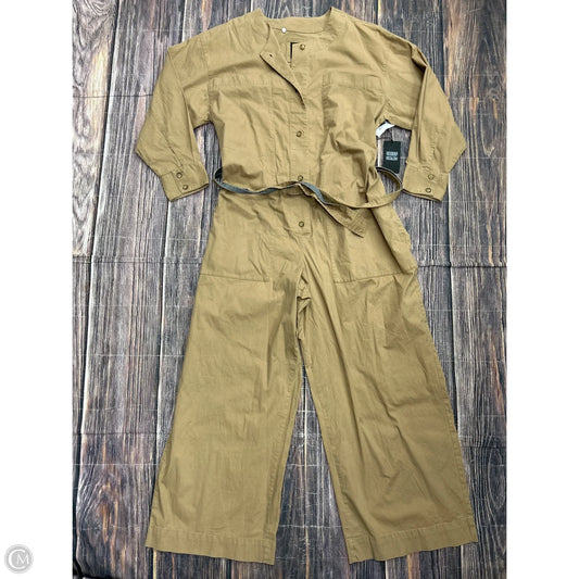 Jumpsuit By Abercrombie And Fitch In Tan, Size: Xl