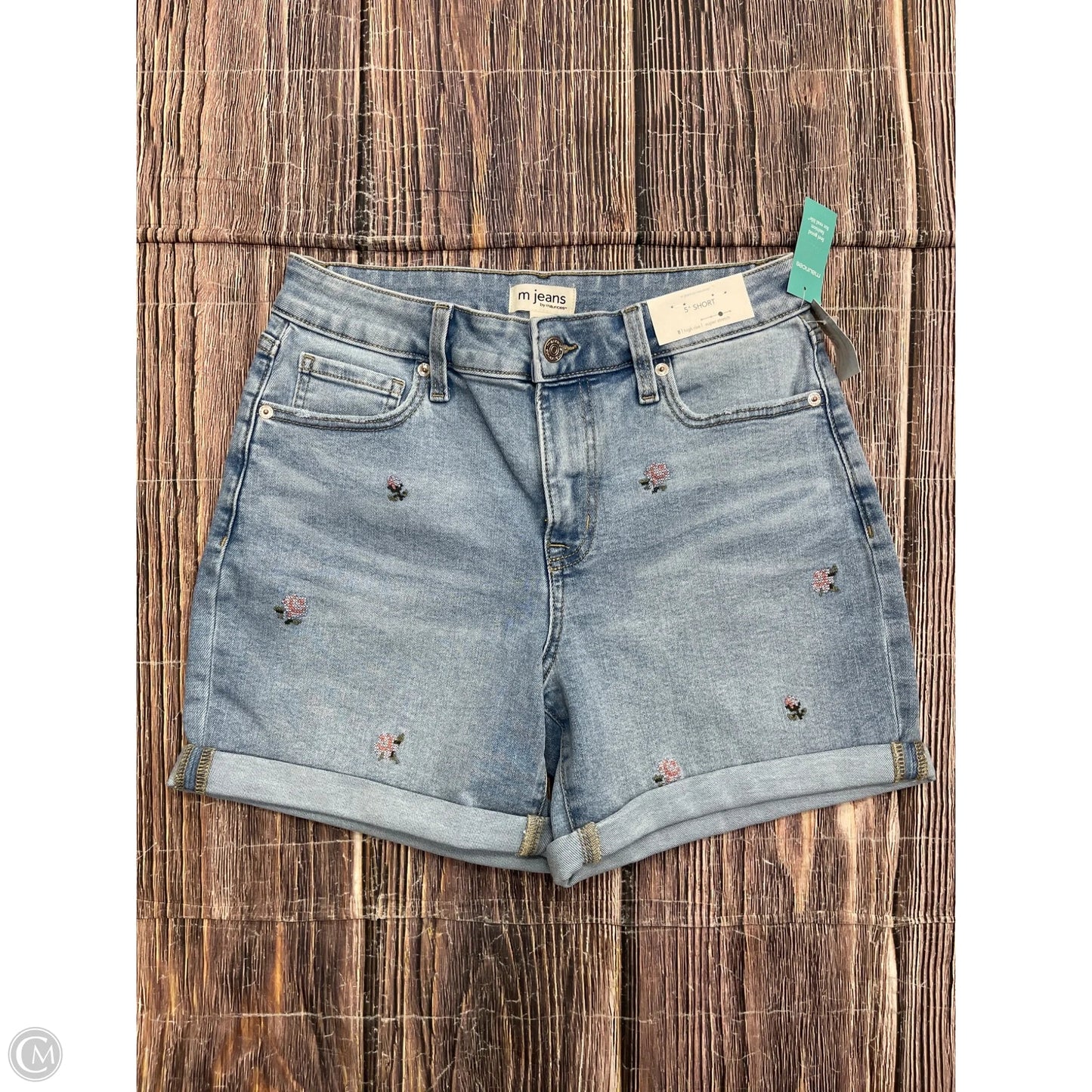 Shorts By Maurices In Blue Denim, Size: 8