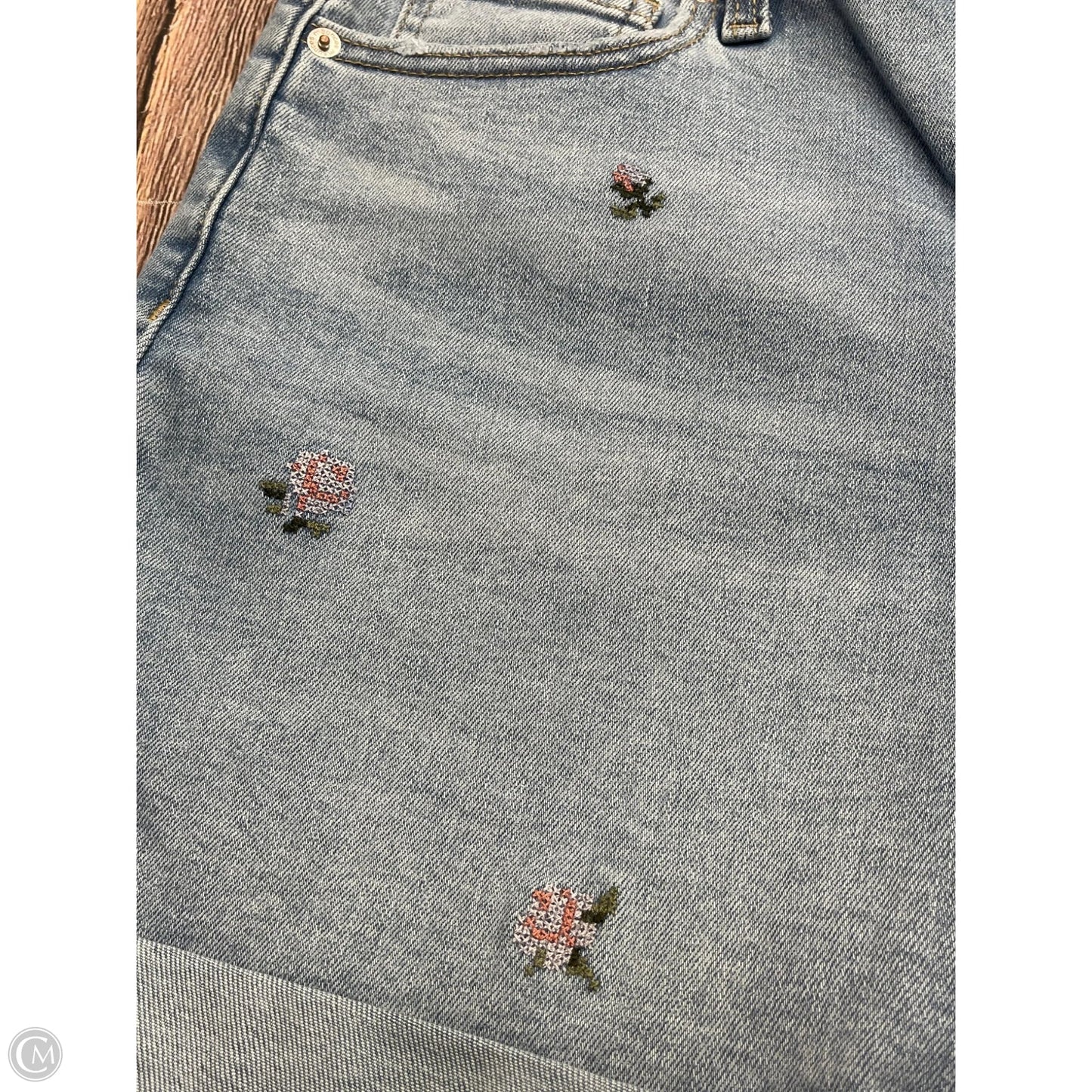 Shorts By Maurices In Blue Denim, Size: 8