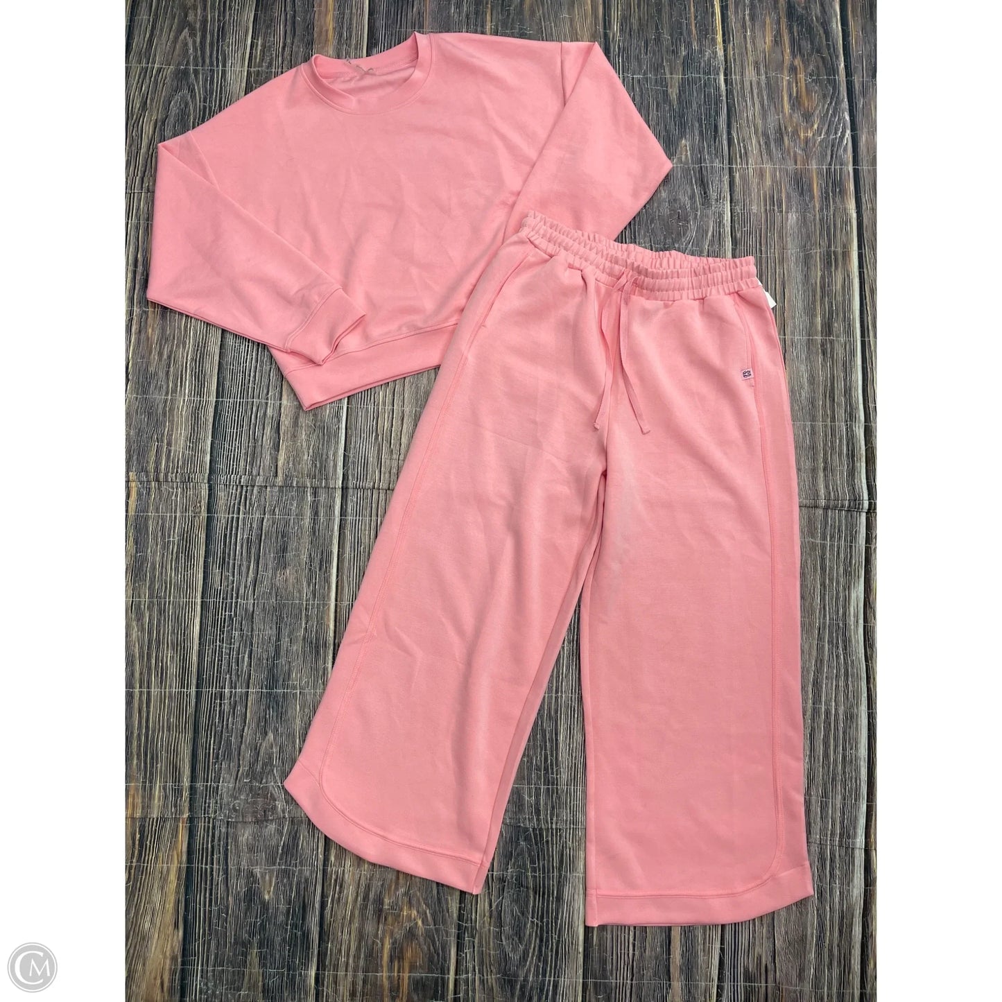 Pants Set 2pc By Simply Southern In Pink, Size: L