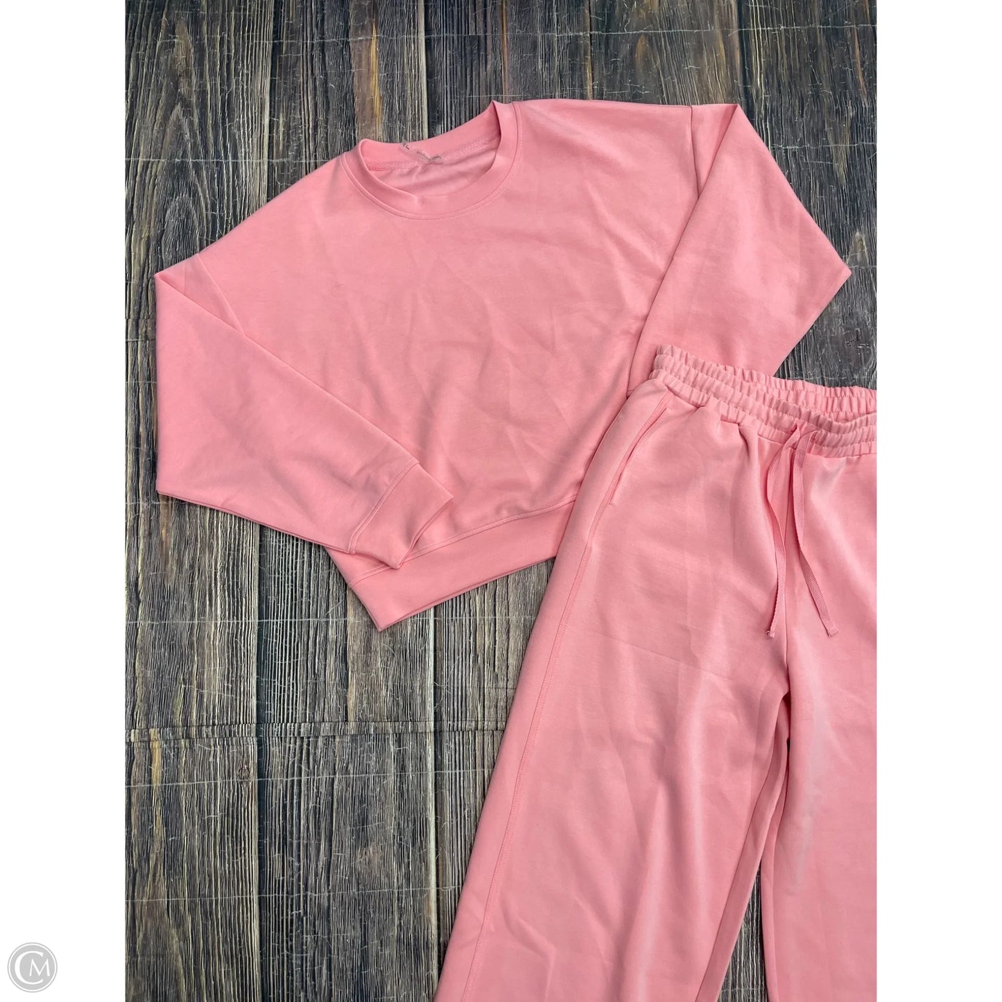 Pants Set 2pc By Simply Southern In Pink, Size: L