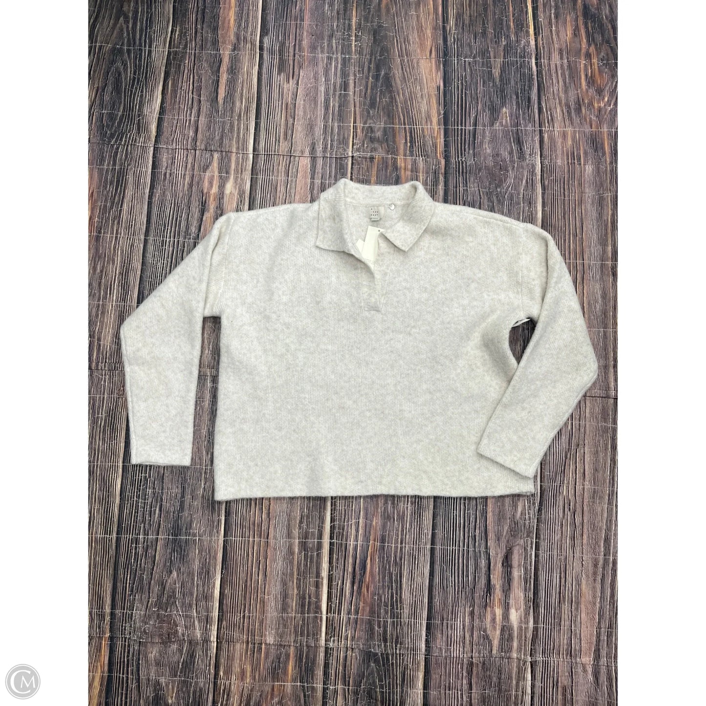 Sweater By A New Day In Tan, Size: L