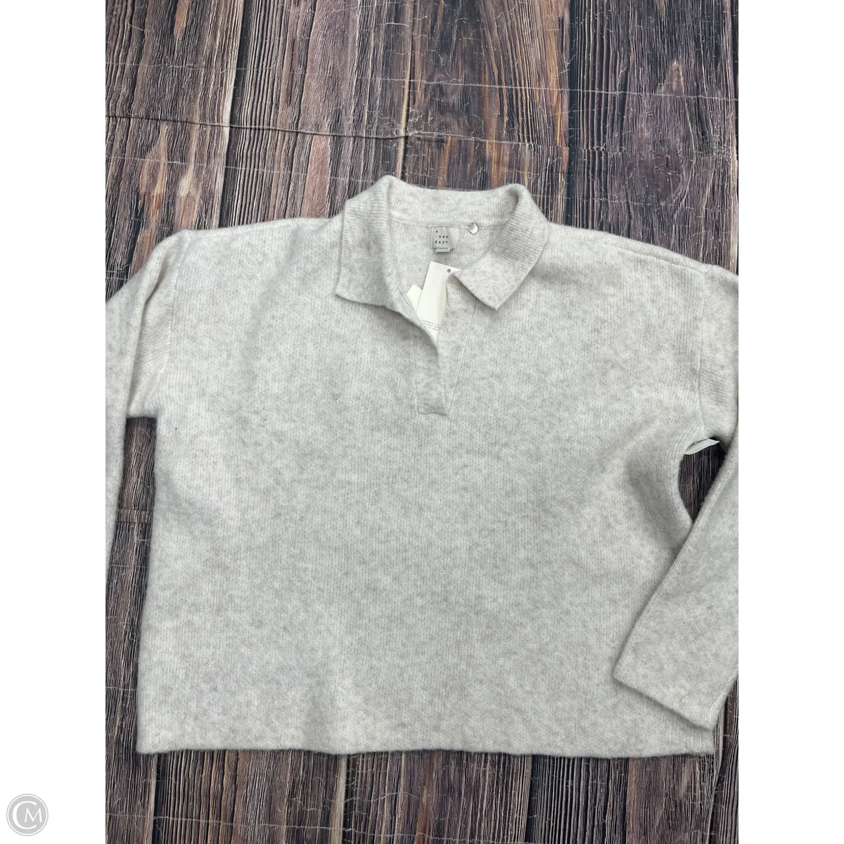 Sweater By A New Day In Tan, Size: L