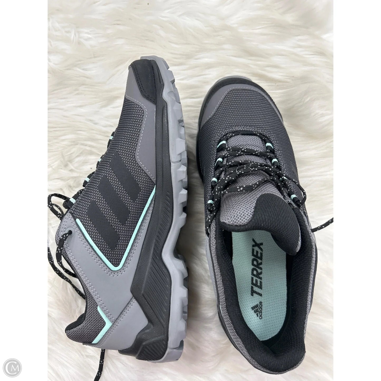 Shoes Hiking By Adidas In Grey, Size: 9