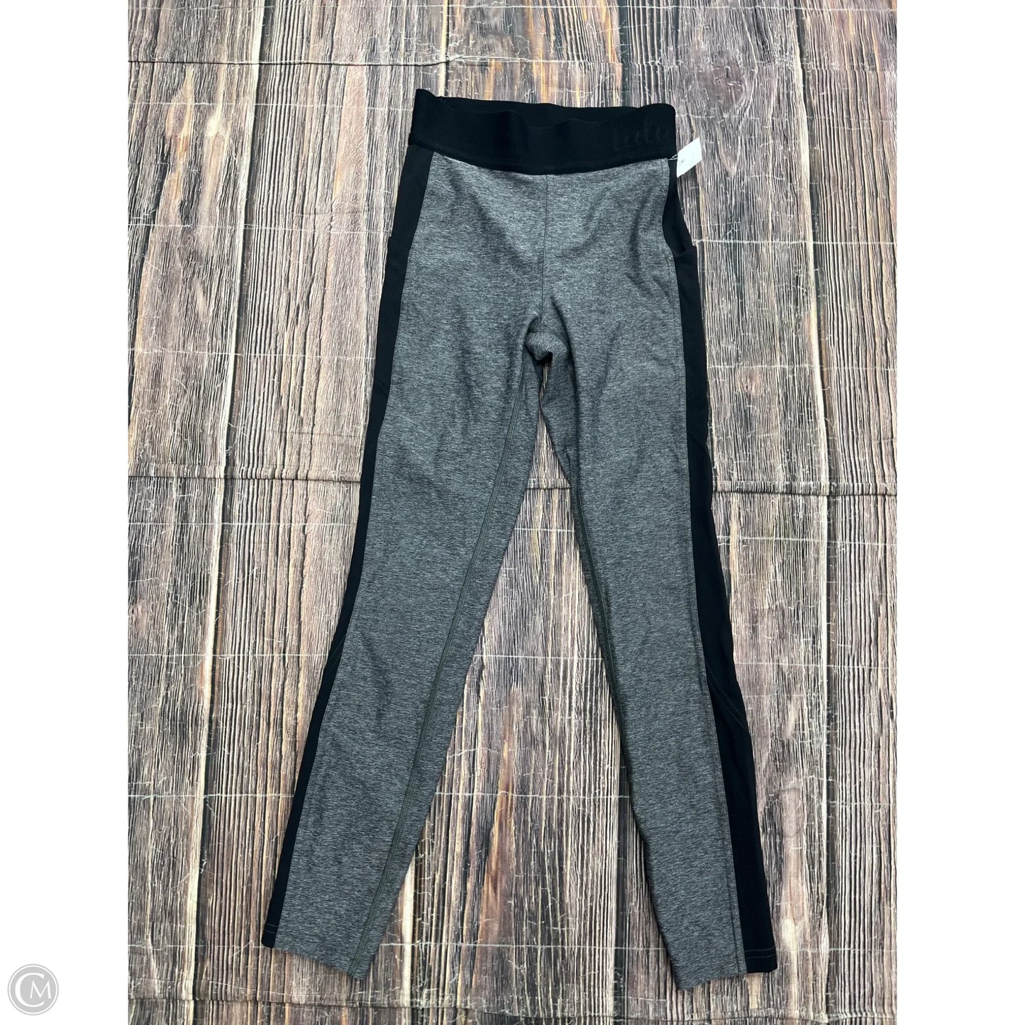 Athletic Leggings By Lululemon In Grey, Size: 4