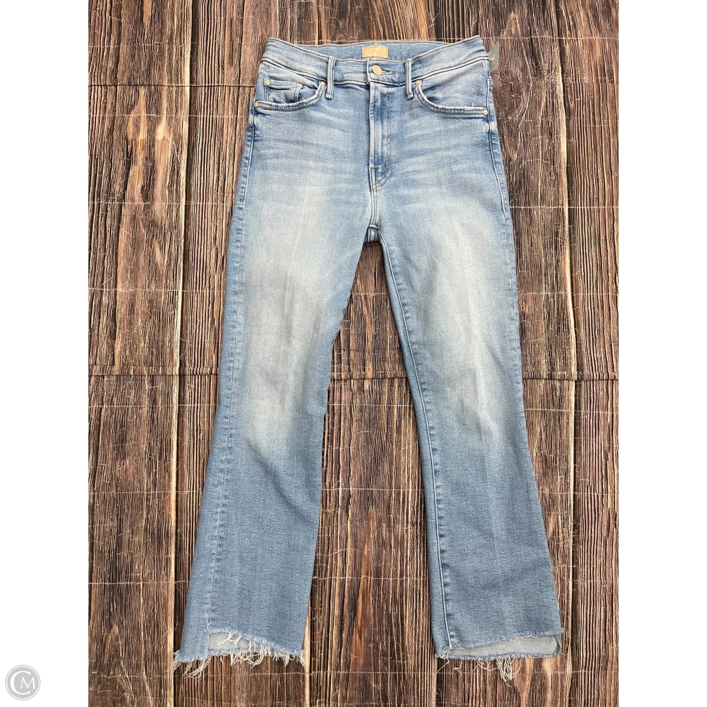 Jeans Designer By Mother In Blue Denim, Size: 4